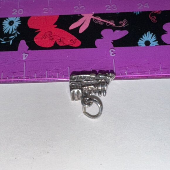 Sterling Silver Train Pendant - Picture 11 of 16